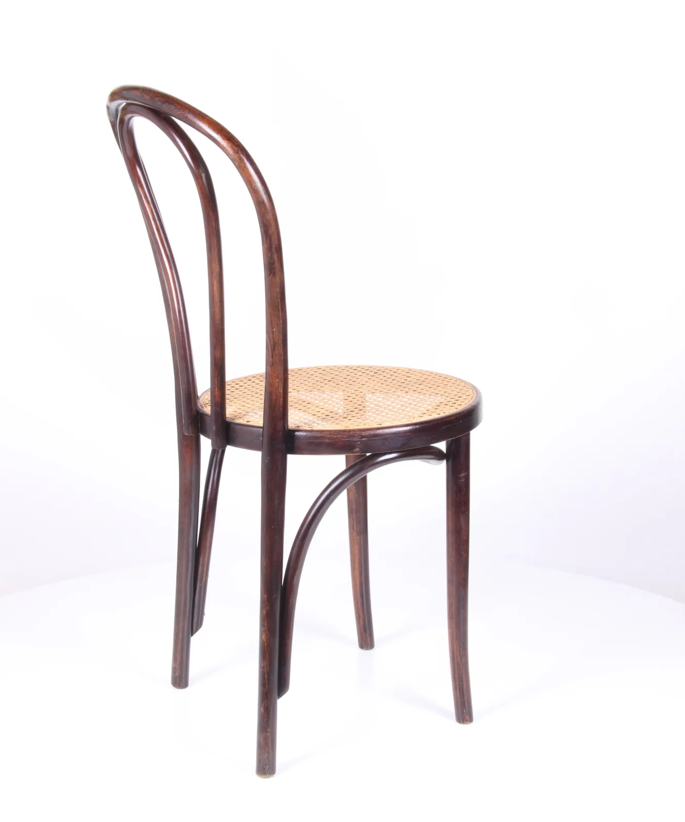 Kaffeehausstuhl mit Wiener Geflecht Ansicht 5