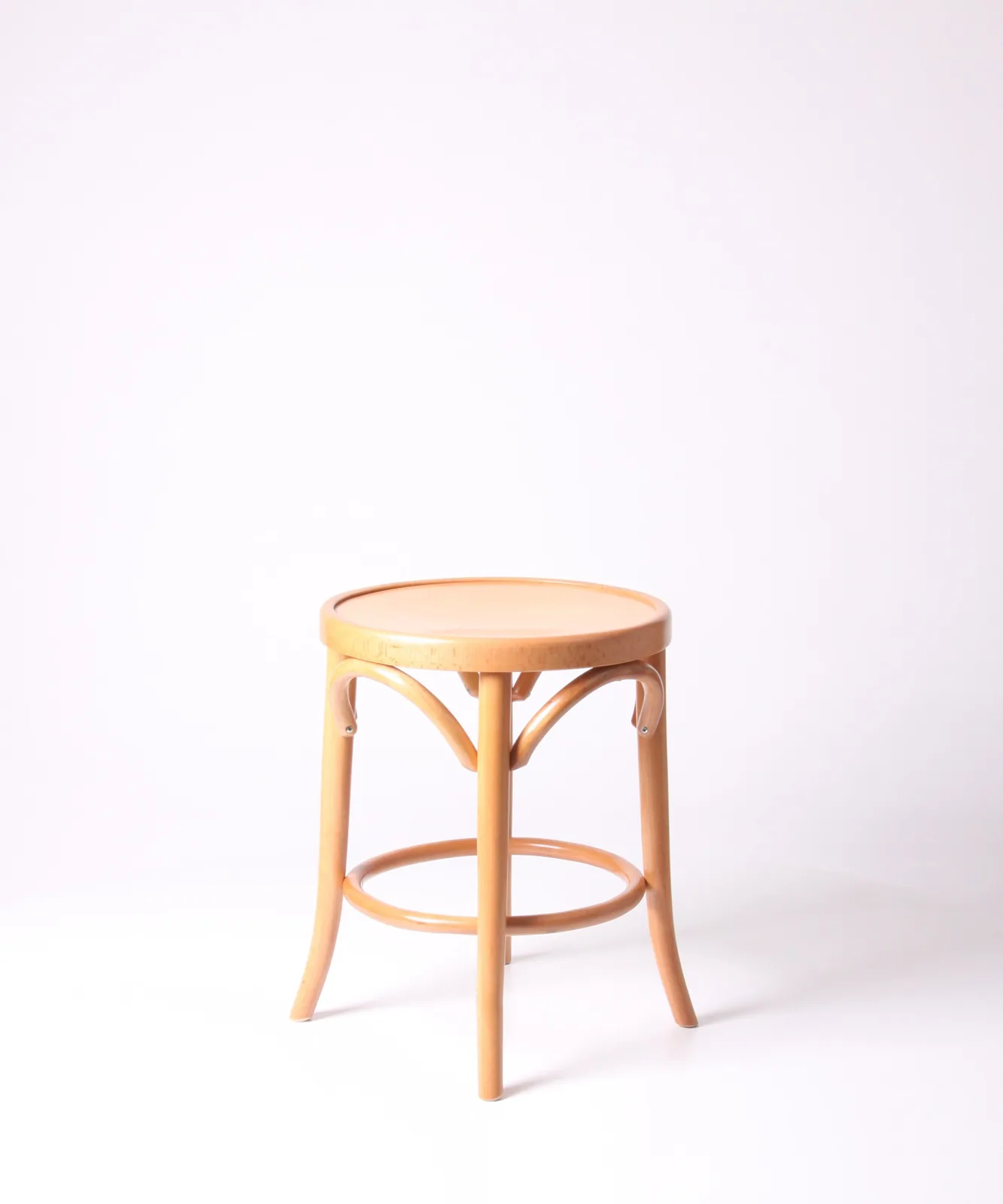 Bugholz-Hocker · Natur · Holzsitz Ansicht 2
