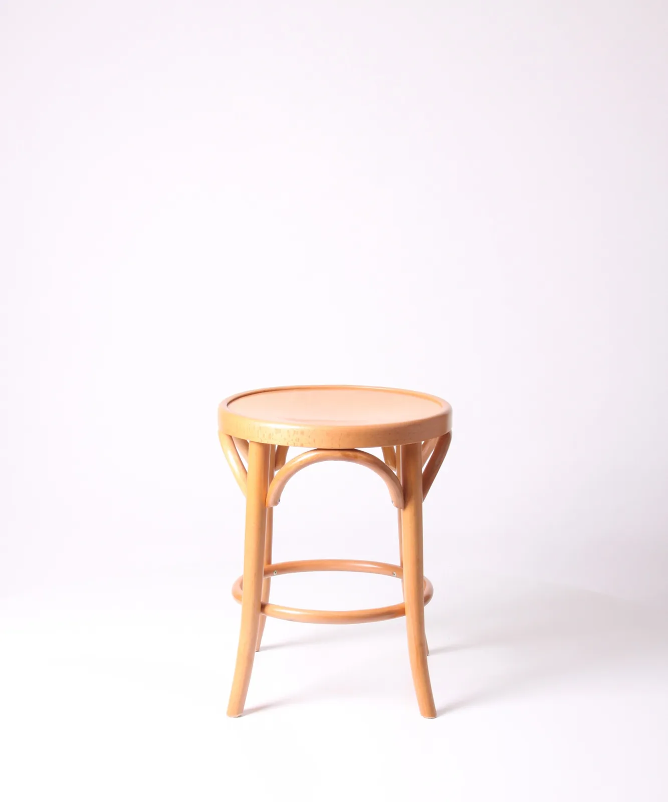 Bugholz-Hocker · Natur · Holzsitz Ansicht 3